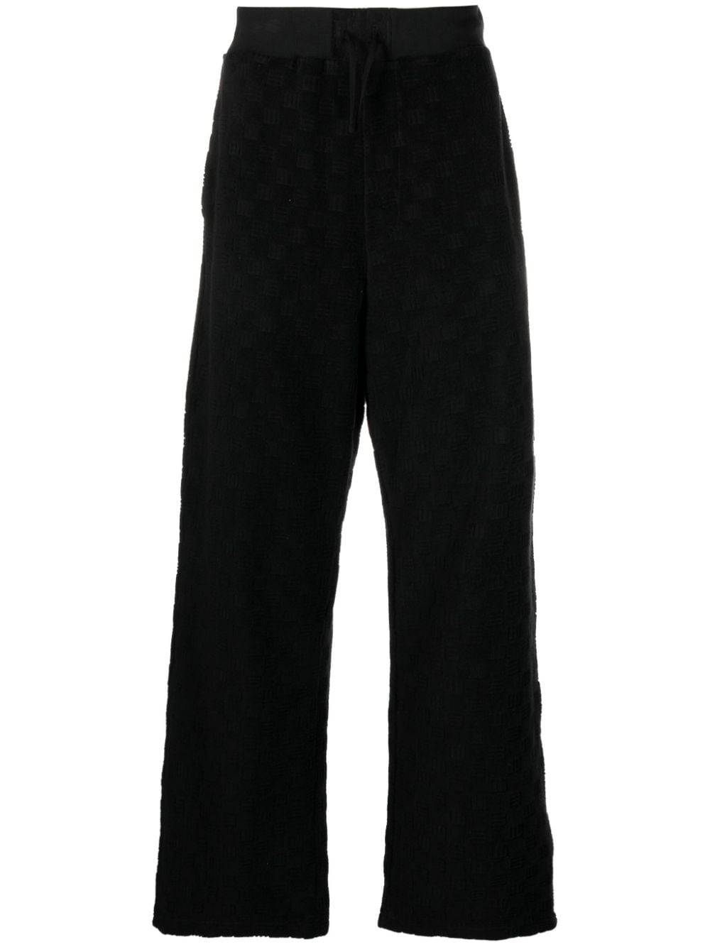 AMBUSH straight-leg jacquard track pants - Black von AMBUSH