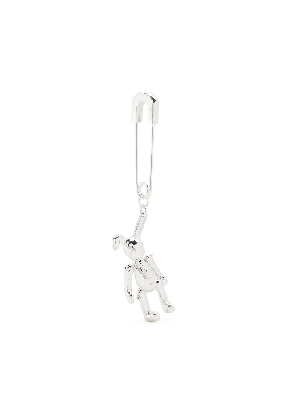 AMBUSH teddy-bear charm brooch - Silver von AMBUSH