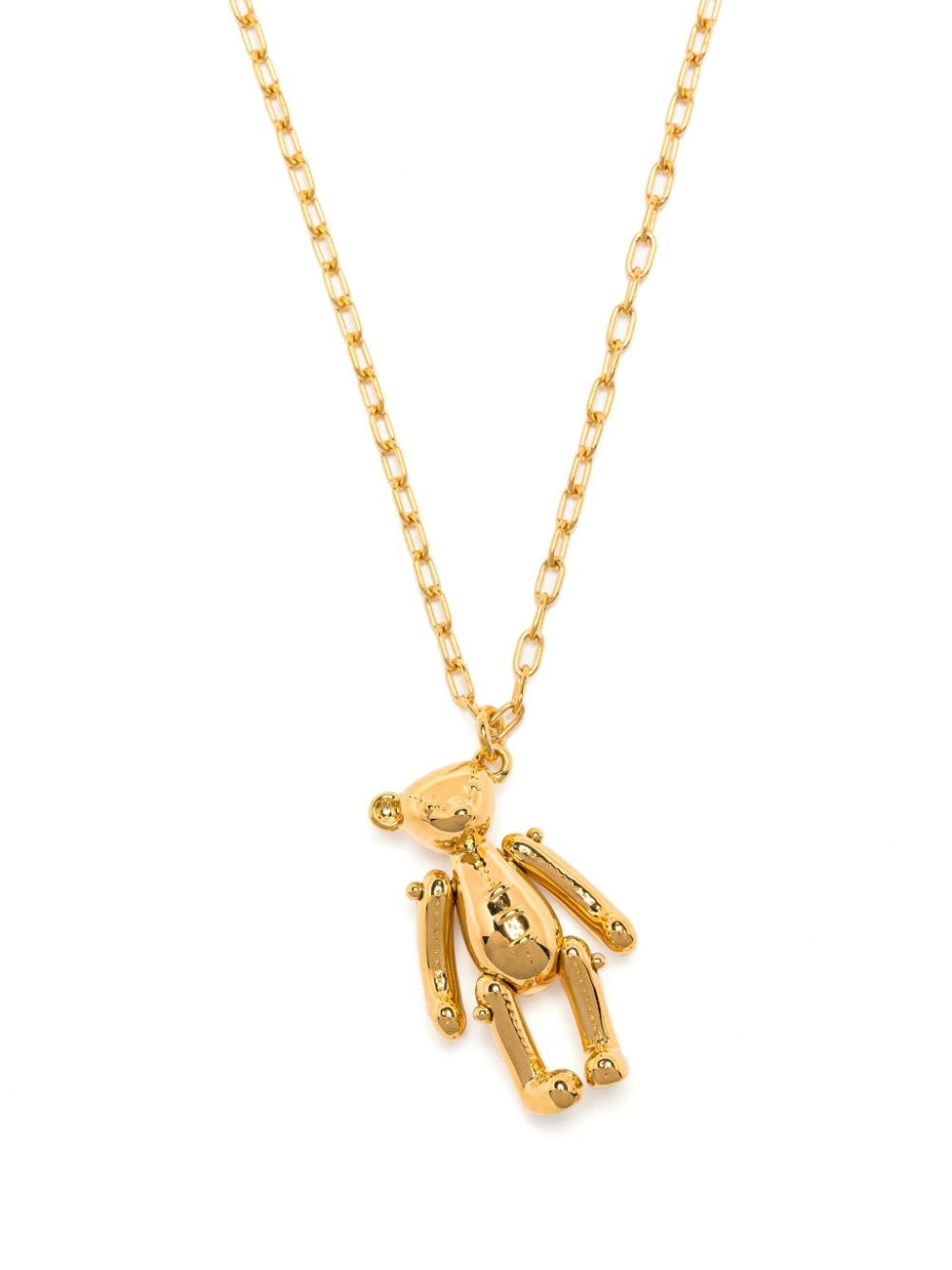 AMBUSH teddy bear charm necklace - Gold von AMBUSH