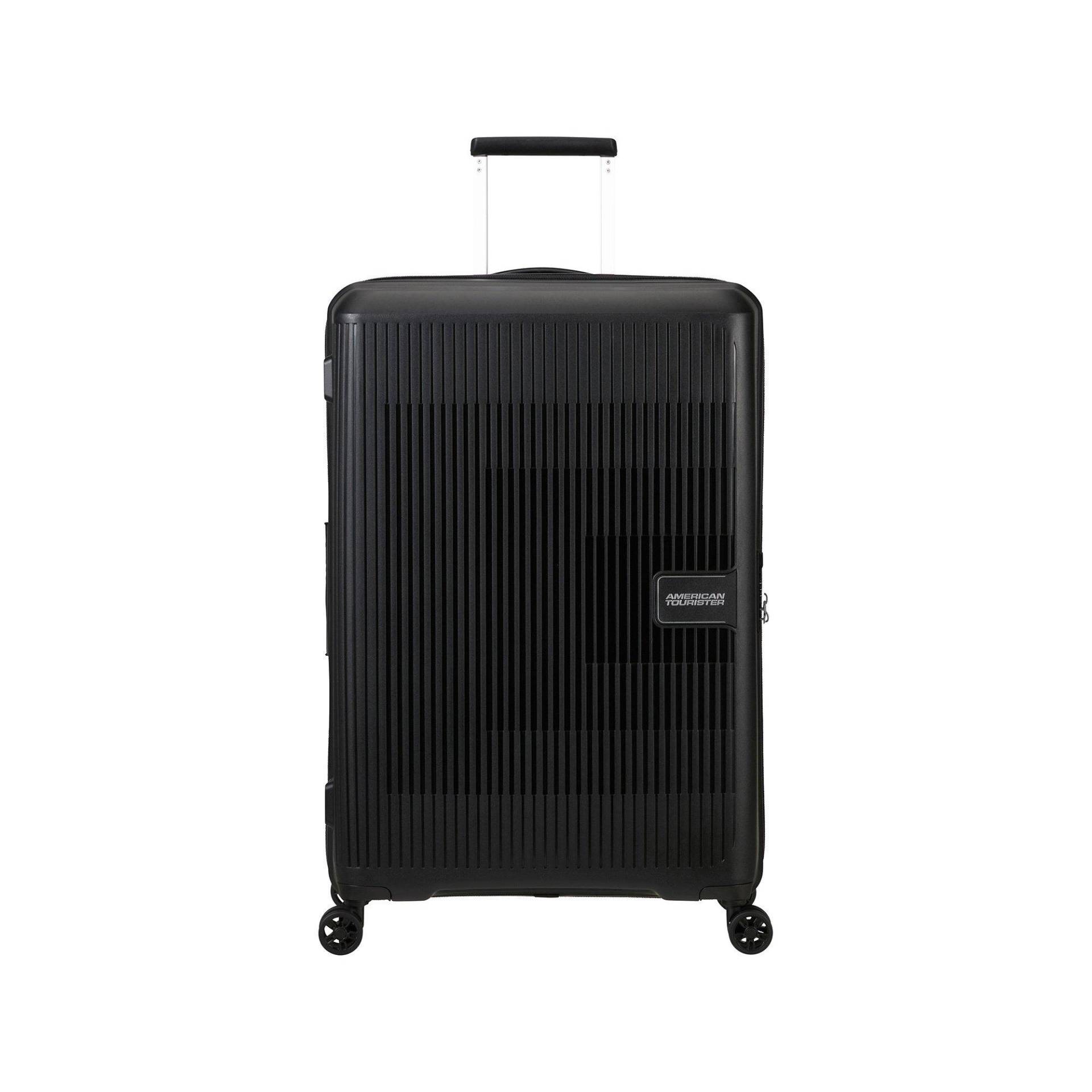 Hartschalenkoffer, Spinner Unisex Black 77 CM von AMERICAN TOURISTER