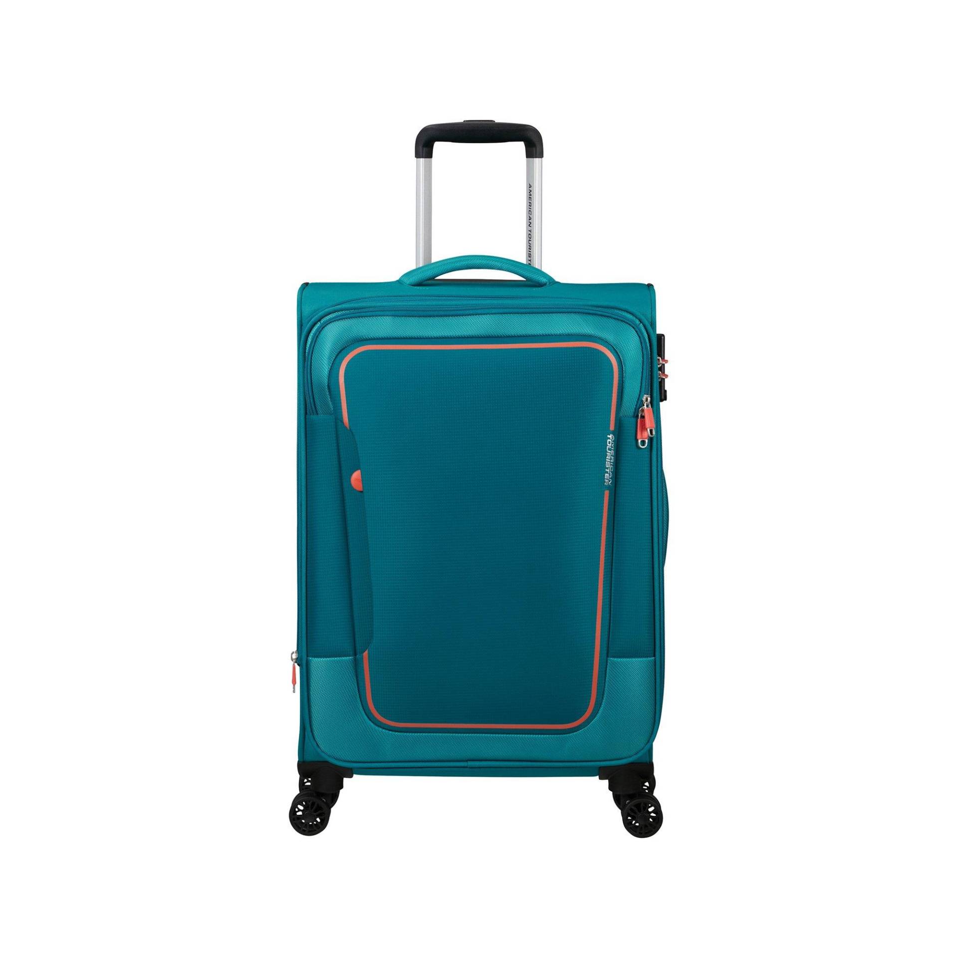 Hartschalenkoffer, Spinner Unisex Grün 68cm von AMERICAN TOURISTER