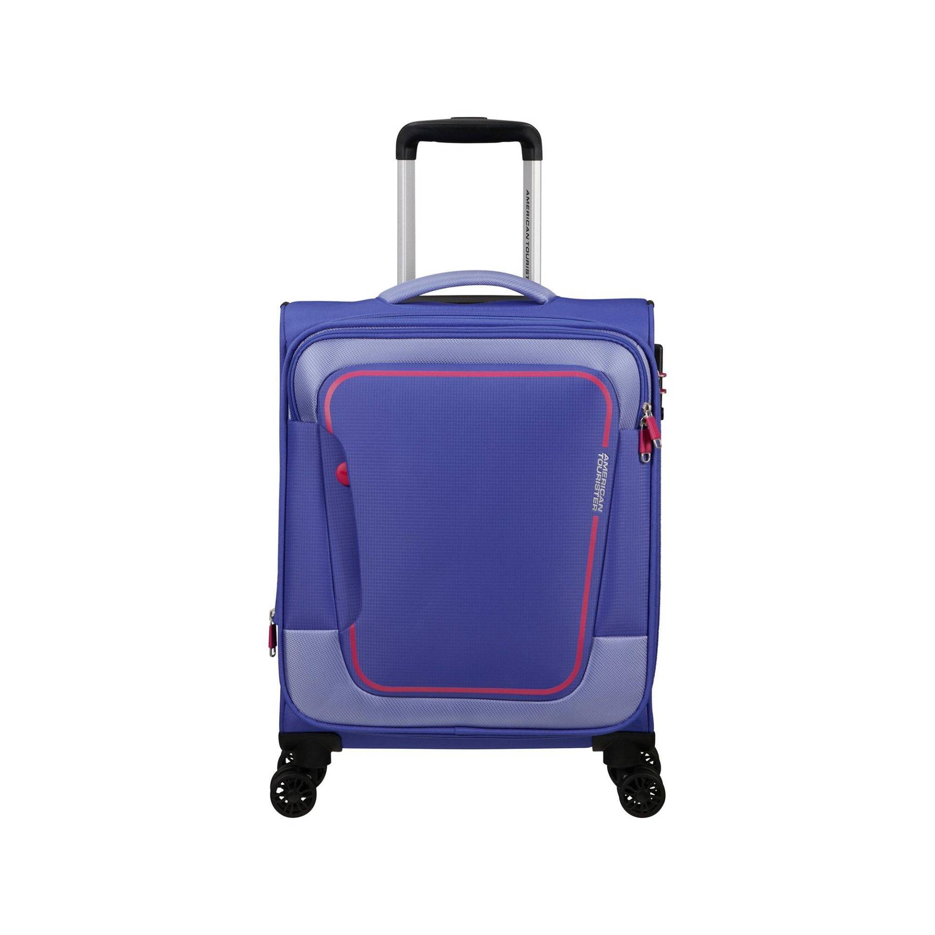 Hartschalenkoffer, Spinner Unisex Lavendel 55 CM von AMERICAN TOURISTER