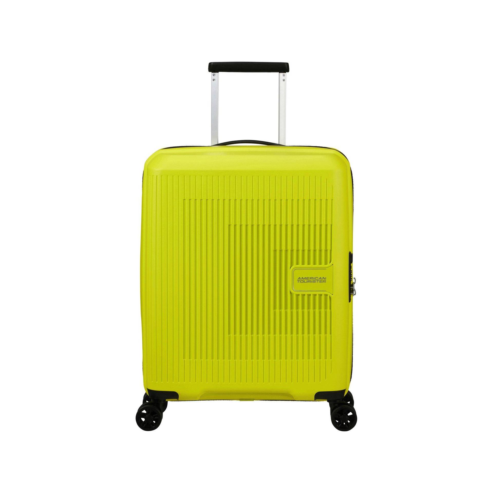 Hartschalenkoffer, Spinner Unisex Limettengrün 55 CM von AMERICAN TOURISTER