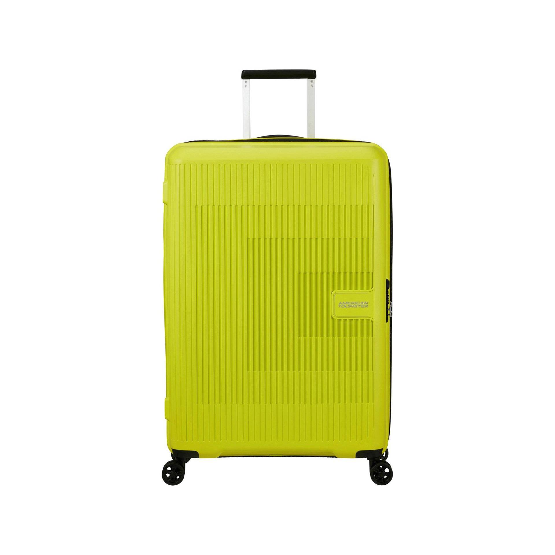 Hartschalenkoffer, Spinner Unisex Limettengrün 77 CM von AMERICAN TOURISTER