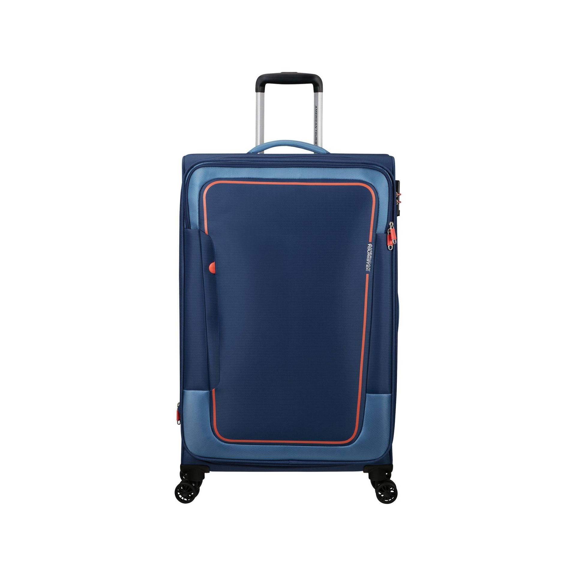 Hartschalenkoffer, Spinner Unisex Marine 81cm von AMERICAN TOURISTER