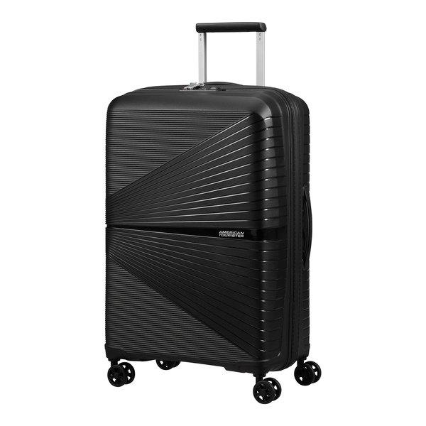 Hartschalenkoffer, Spinner Unisex Black 67 CM von AMERICAN TOURISTER