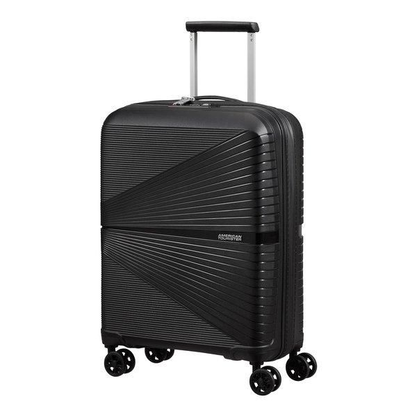 Hartschalenkoffer, Spinner Unisex Black 55 CM von AMERICAN TOURISTER