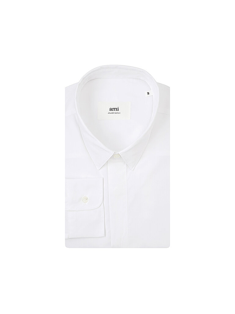 AMI PARIS Hemd Regular Fit weiss | XL von AMI PARIS