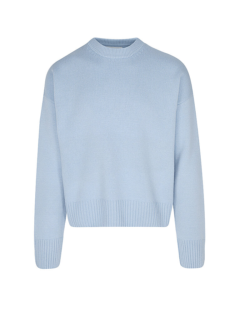 AMI PARIS Pullover hellblau | L von AMI PARIS