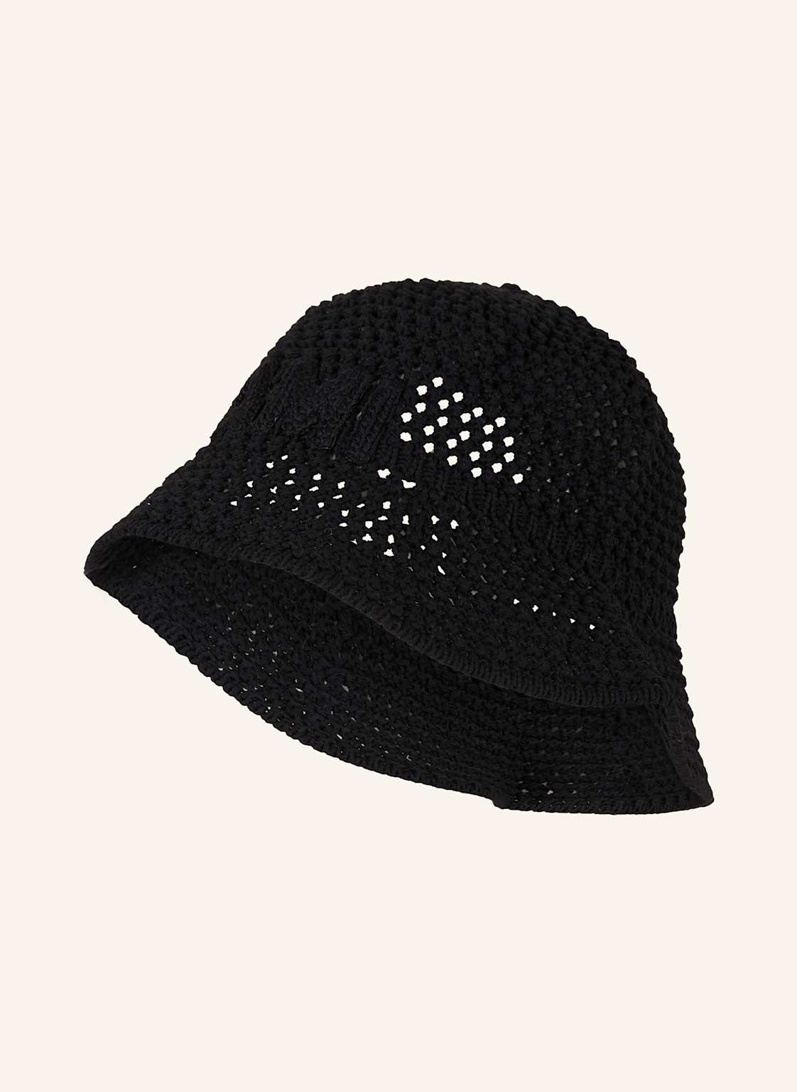 Ami Paris Bucket-Hat schwarz von AMI PARIS