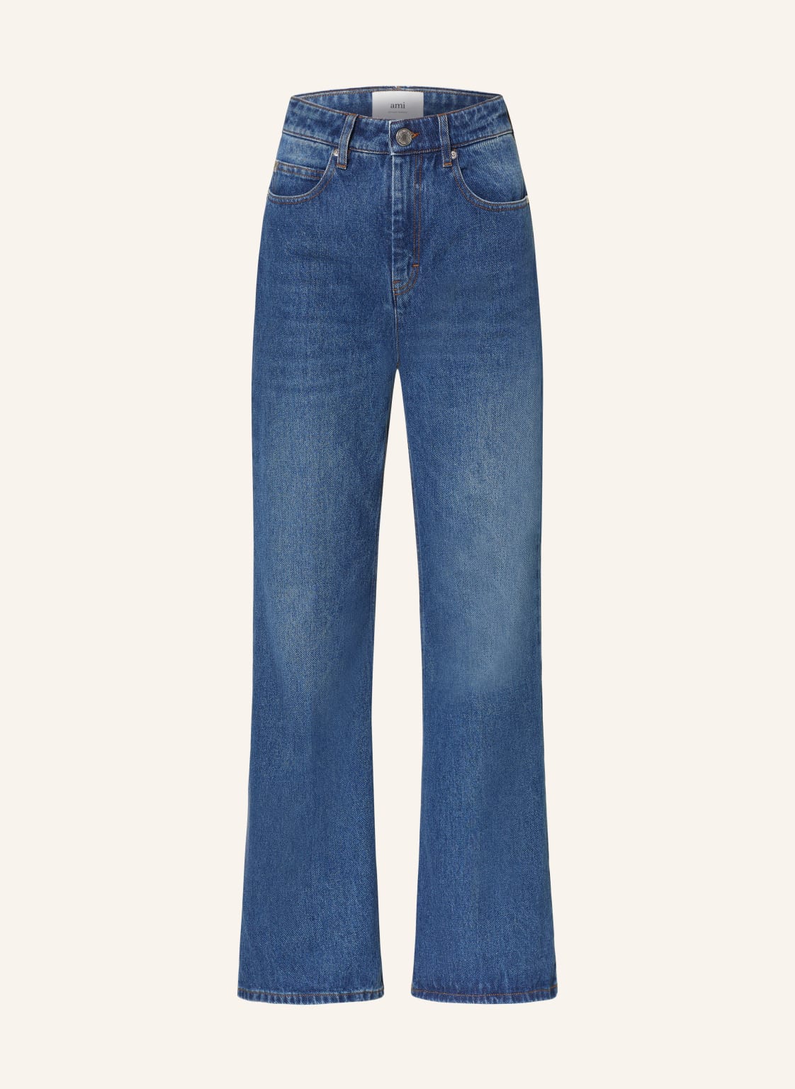 Ami Paris Flared Jeans blau von AMI PARIS