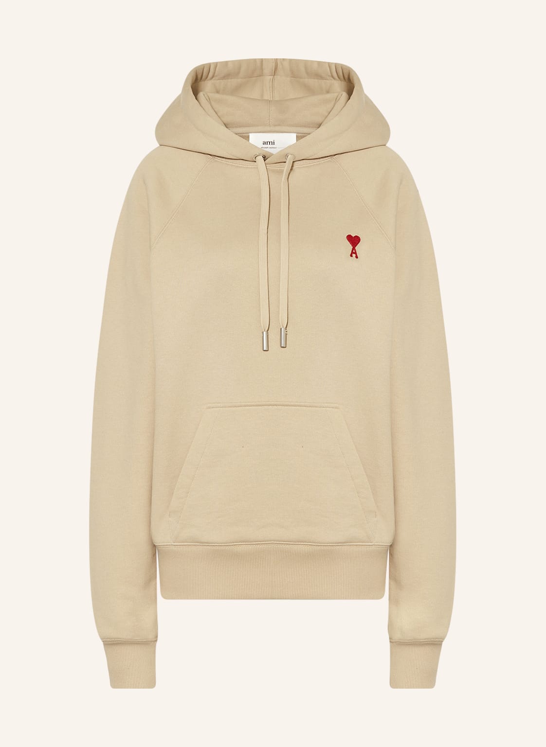 Ami Paris Hoodie beige von AMI PARIS