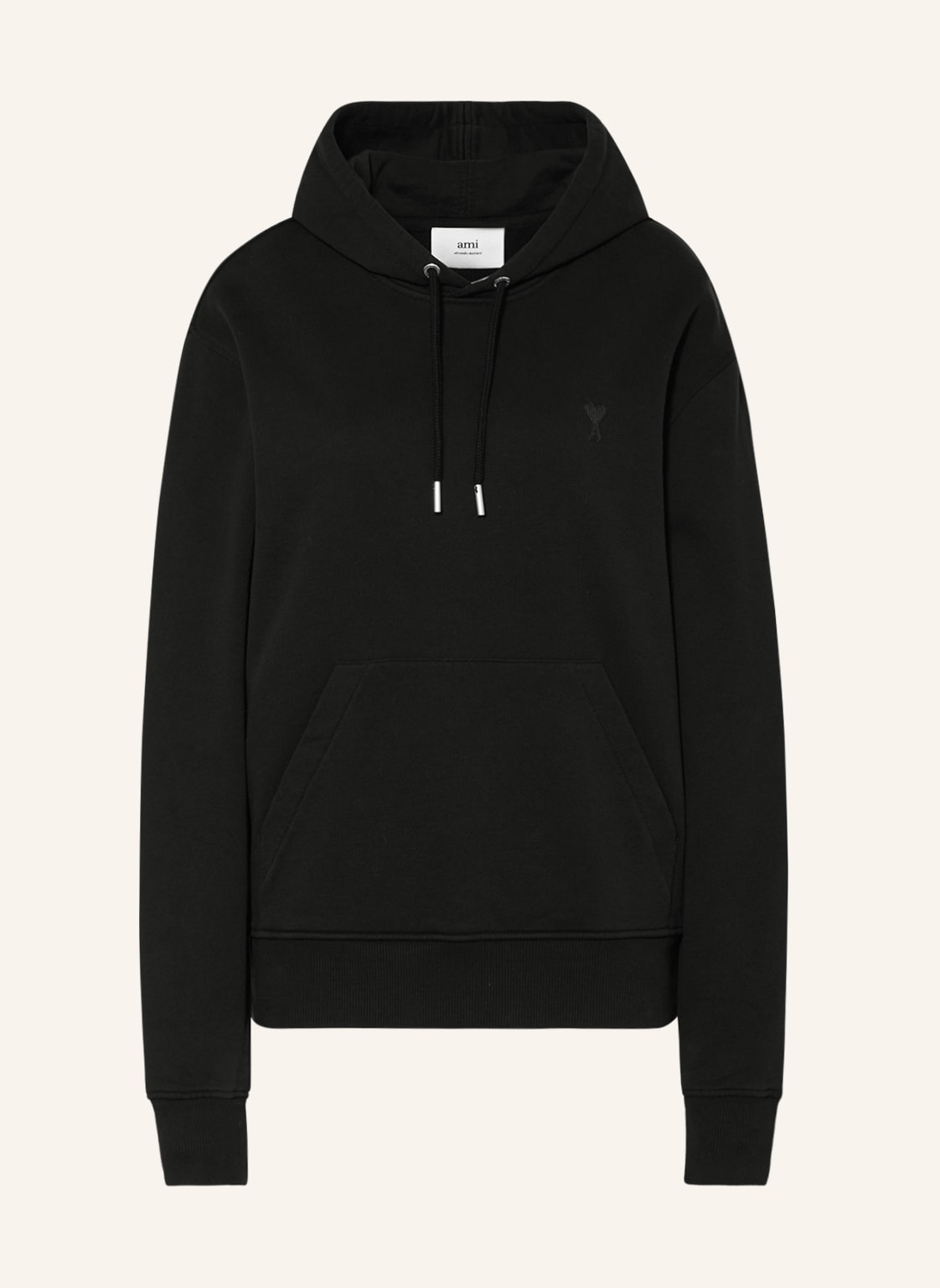 Ami Paris Hoodie schwarz von AMI PARIS