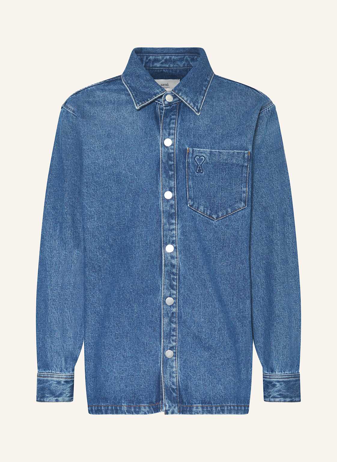 Ami Paris Jeans-Overjacket blau Ami Paris Jeans-Overjacket blau von AMI PARIS