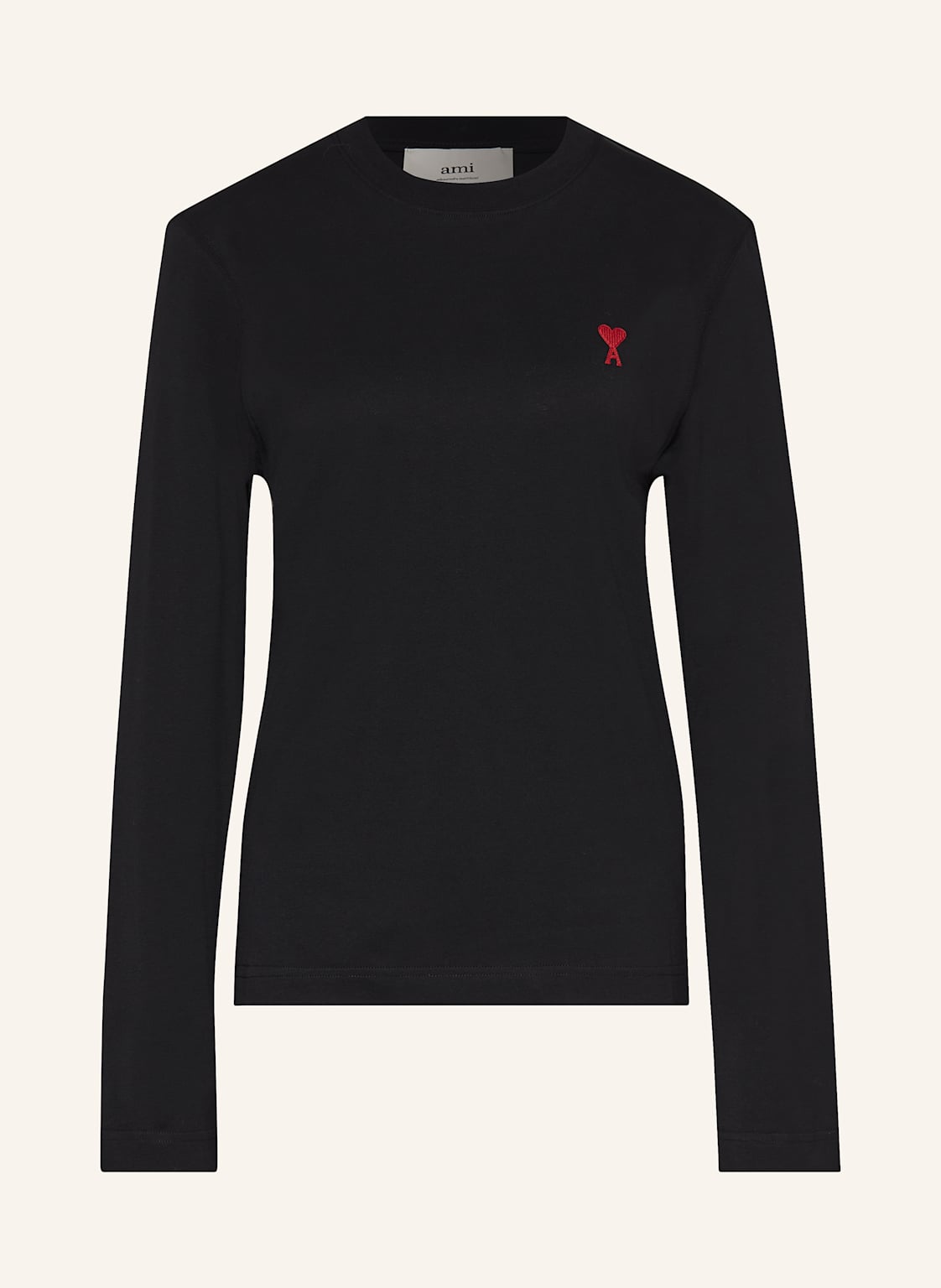 Ami Paris Longsleeve schwarz Ami Paris Longsleeve schwarz von AMI PARIS
