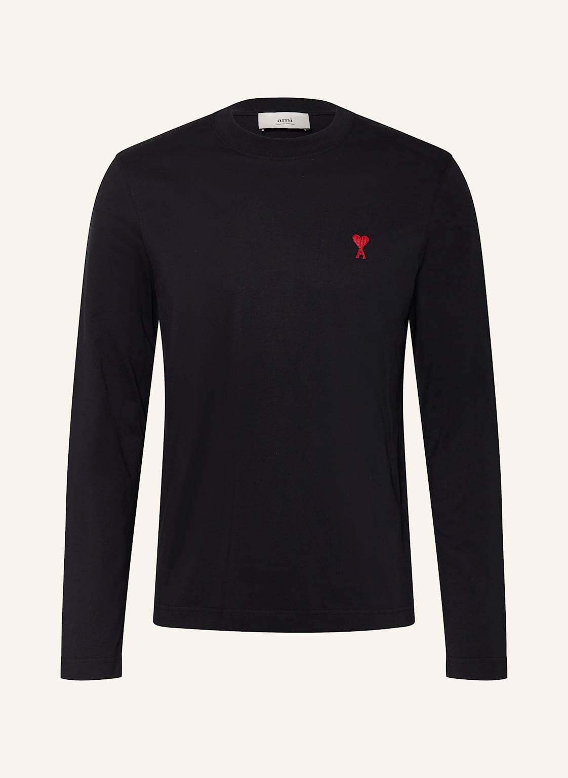 Ami Paris Longsleeve schwarz Ami Paris Longsleeve schwarz von AMI PARIS