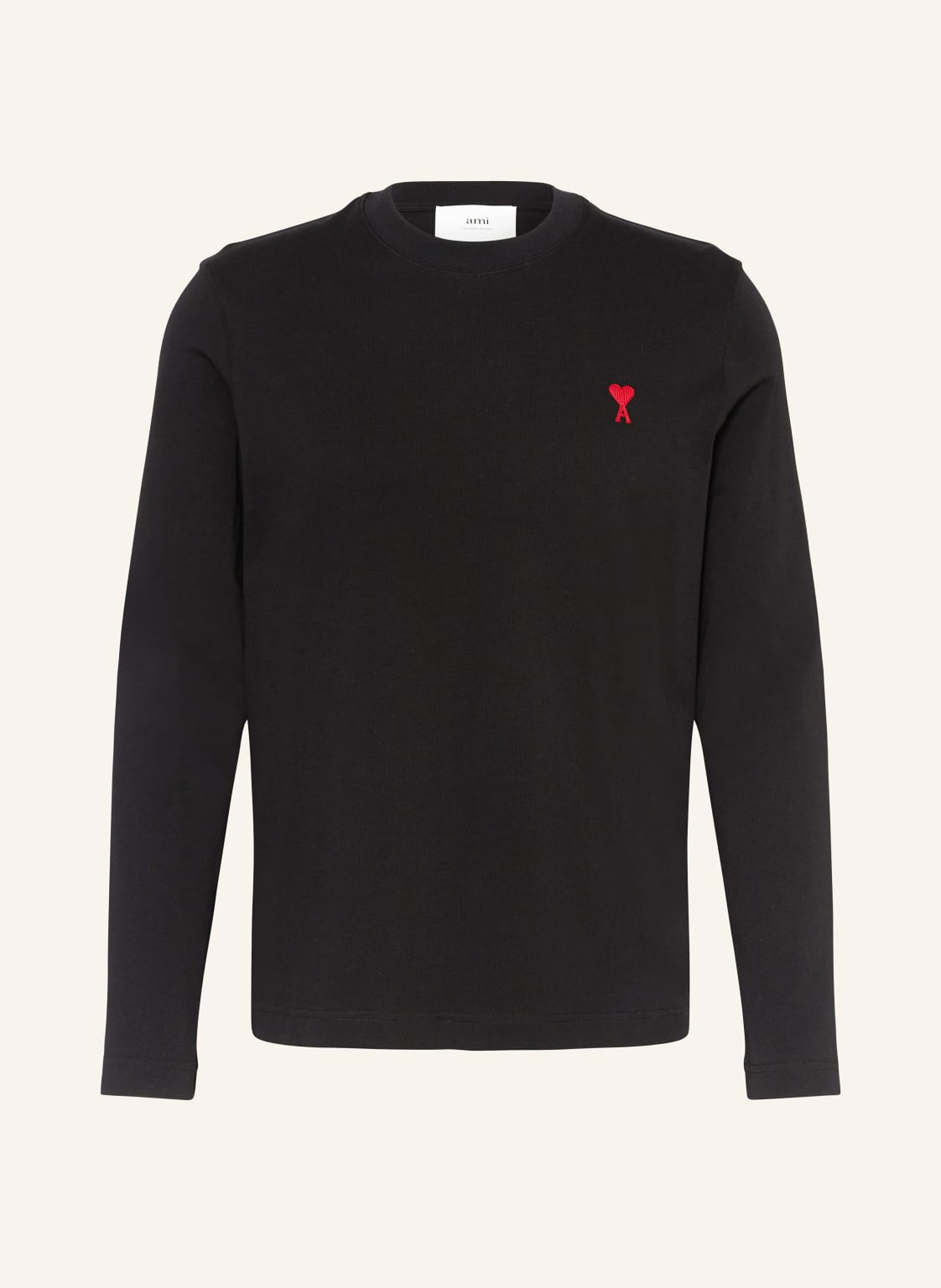 Ami Paris Longsleeve schwarz Ami Paris Longsleeve schwarz von AMI PARIS