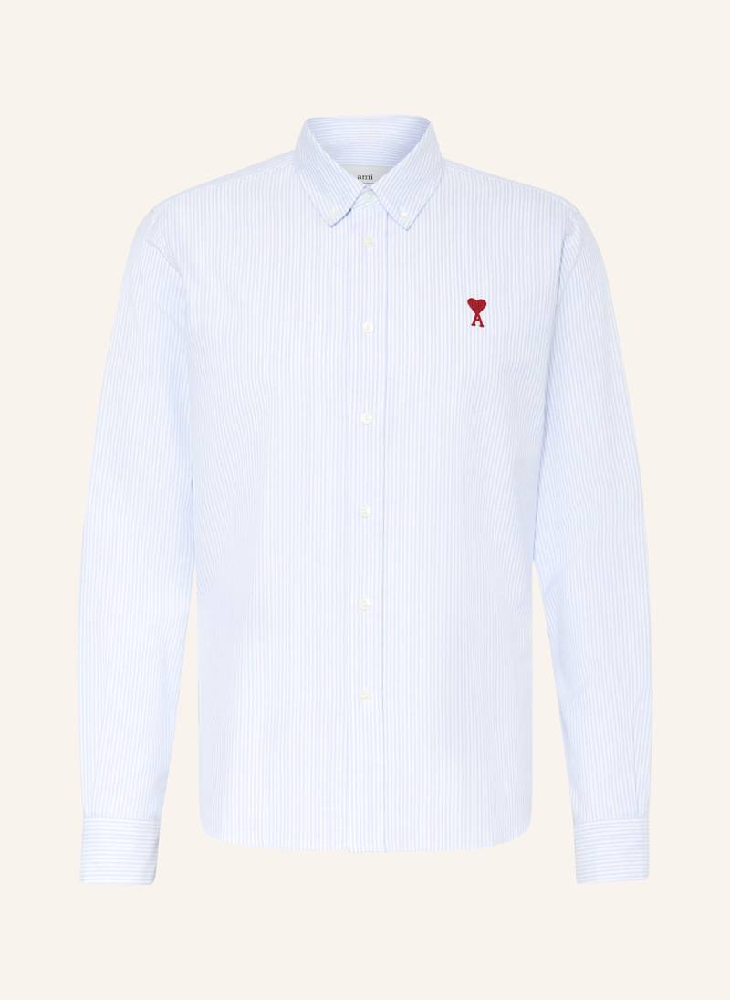 Ami Paris Oxfordhemd Regular Fit blau von AMI PARIS
