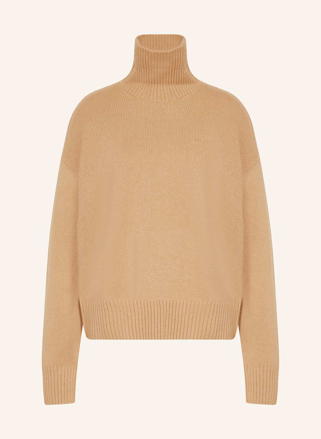 Ami Paris Rollkragenpullover braun Ami Paris Rollkragenpullover braun von AMI PARIS