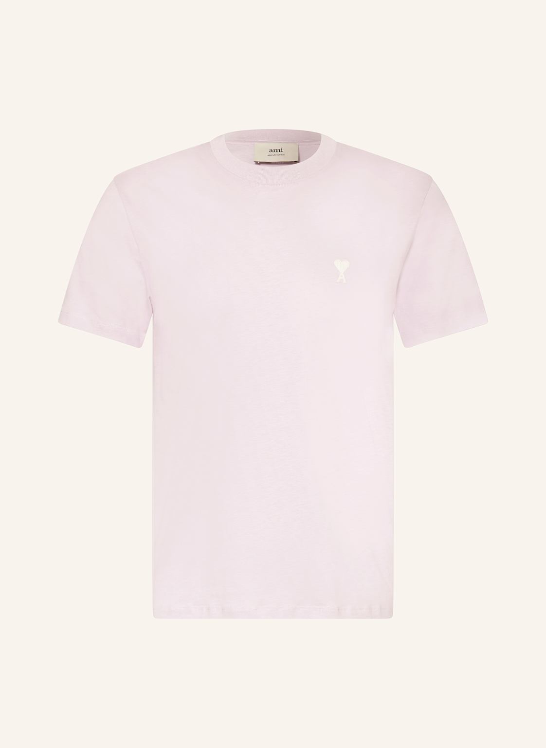 Ami Paris T-Shirt lila von AMI PARIS