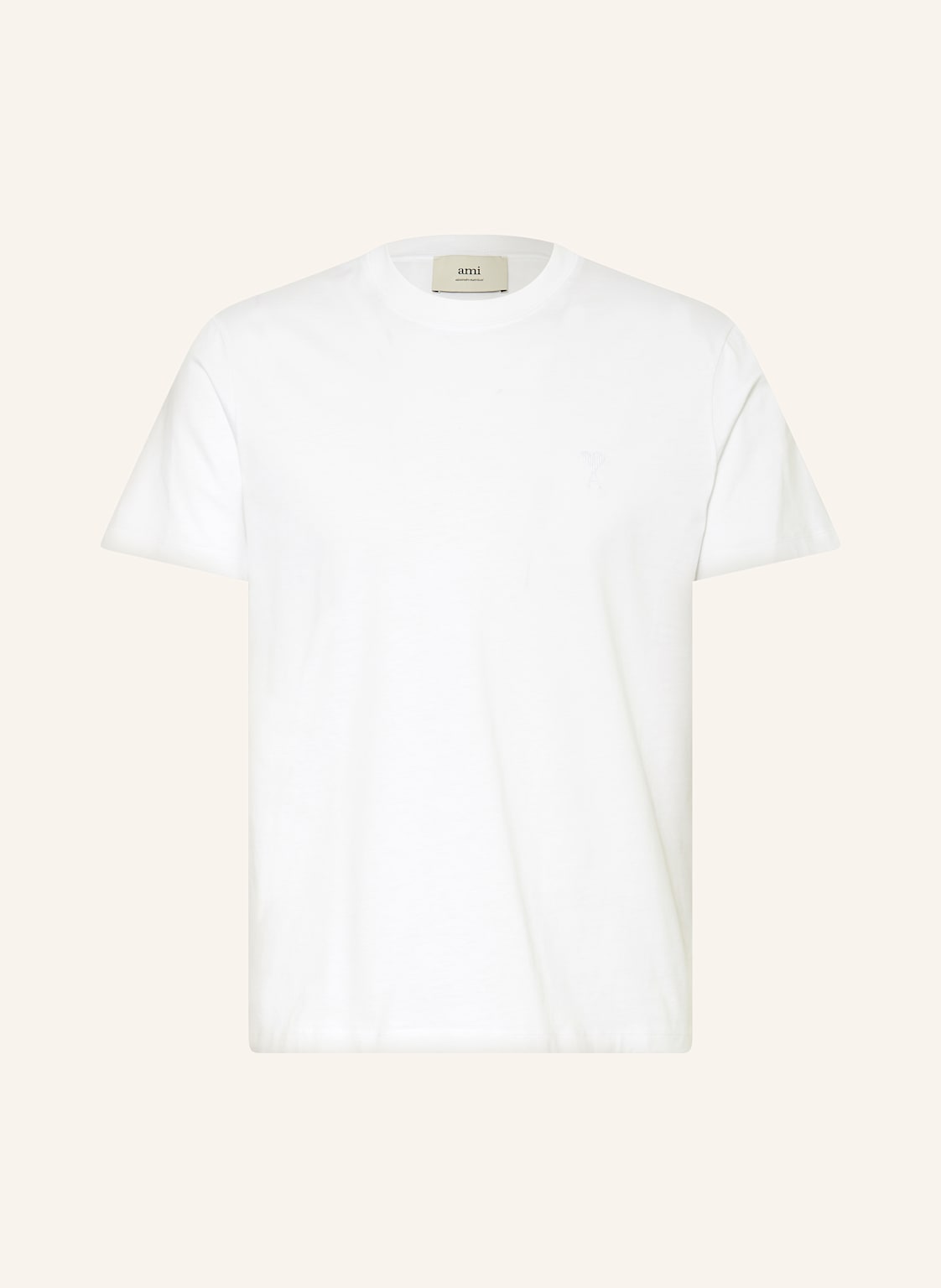 Ami Paris T-Shirt weiss von AMI PARIS