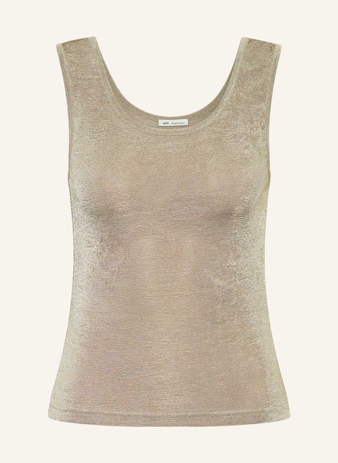 Ami Paris Top beige Ami Paris Top beige von AMI PARIS