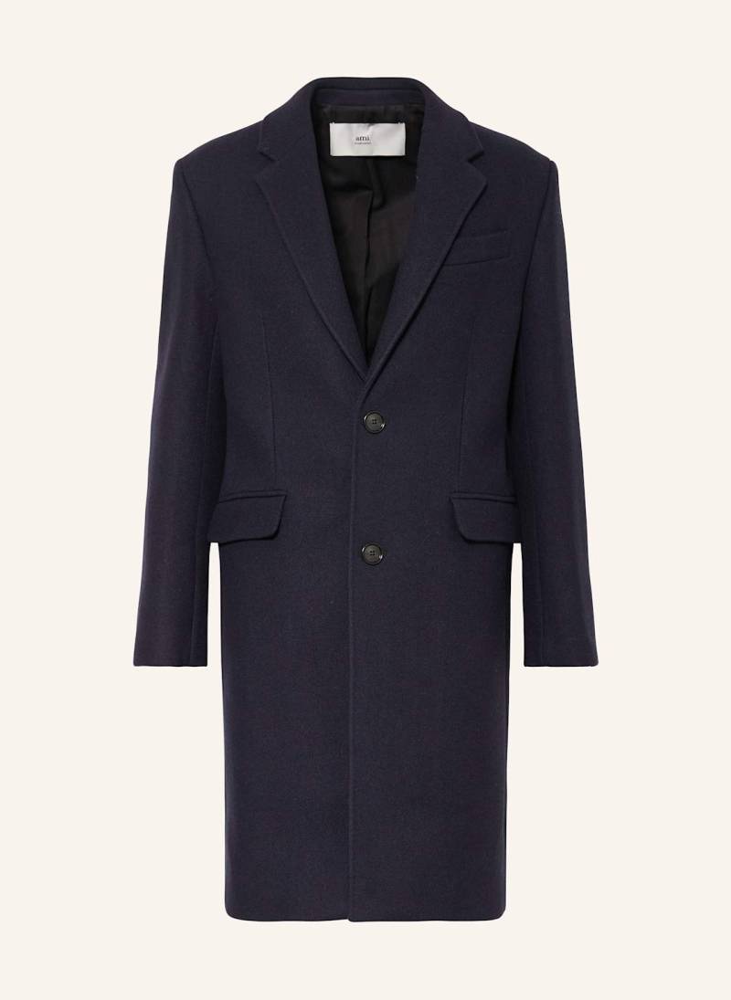 Ami Paris Wollmantel blau von AMI PARIS