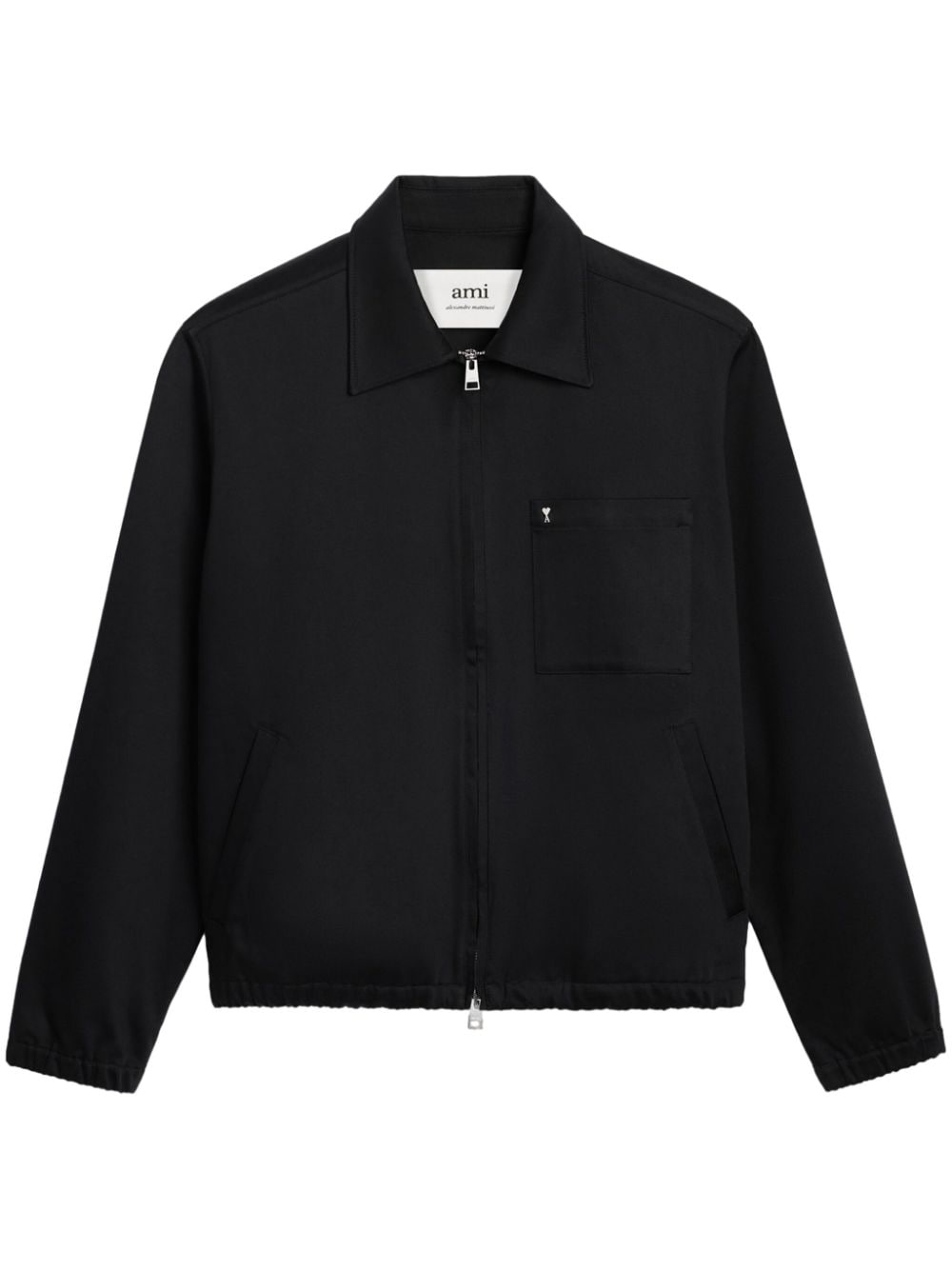 AMI Paris Ami de Coeur bomber jacket - Black von AMI Paris