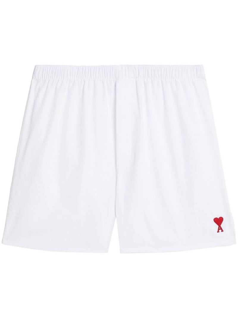 AMI Paris Ami de Coeur boxer shorts - White von AMI Paris