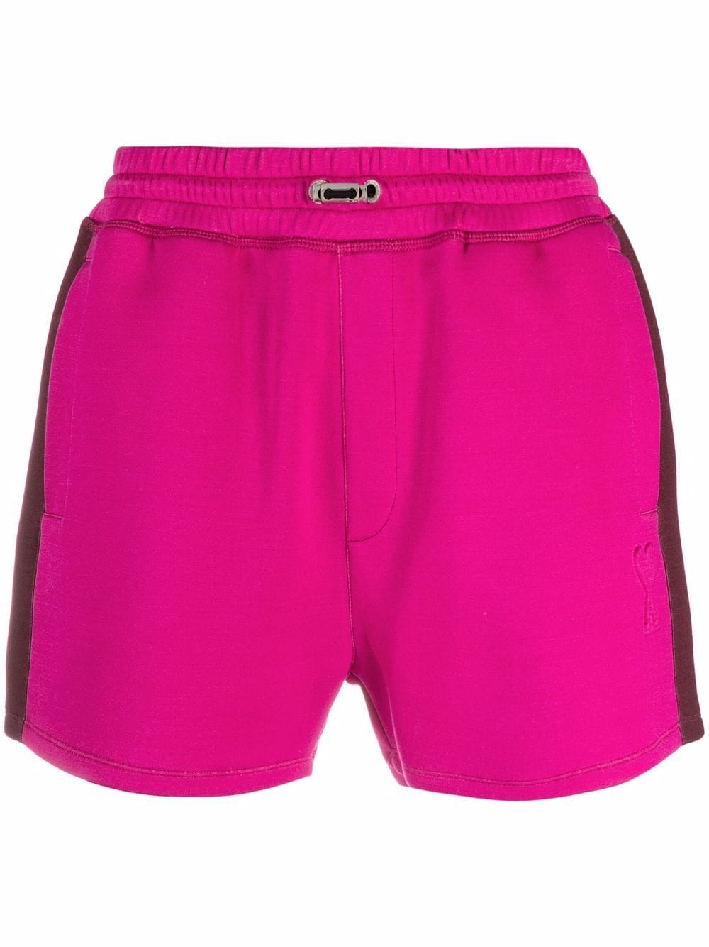 AMI Paris Ami de Coeur track shorts - Pink von AMI Paris