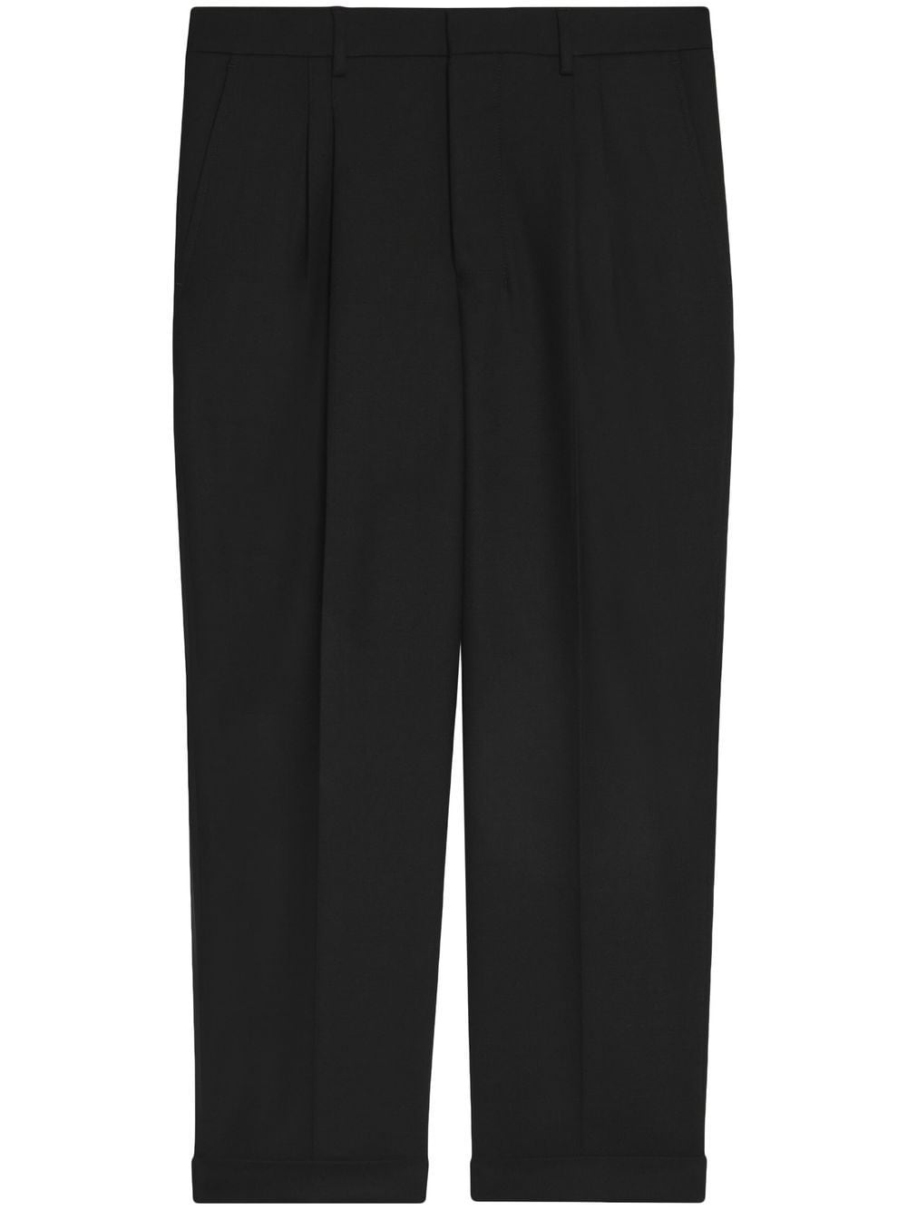 AMI Paris tapered-leg trousers - Black von AMI Paris