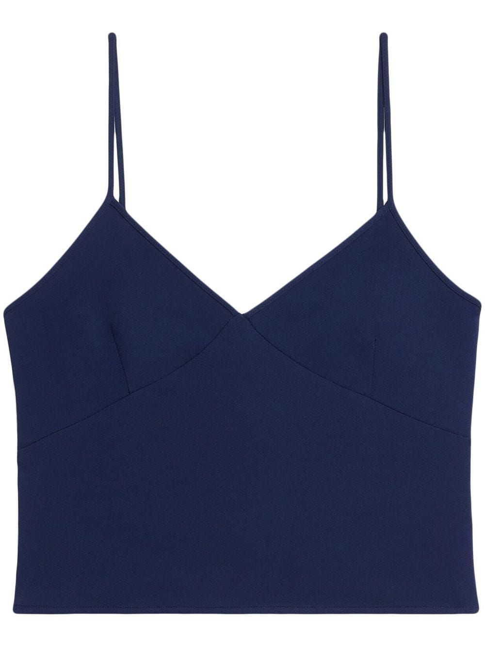 AMI Paris V-neck camisole top - Blue von AMI Paris