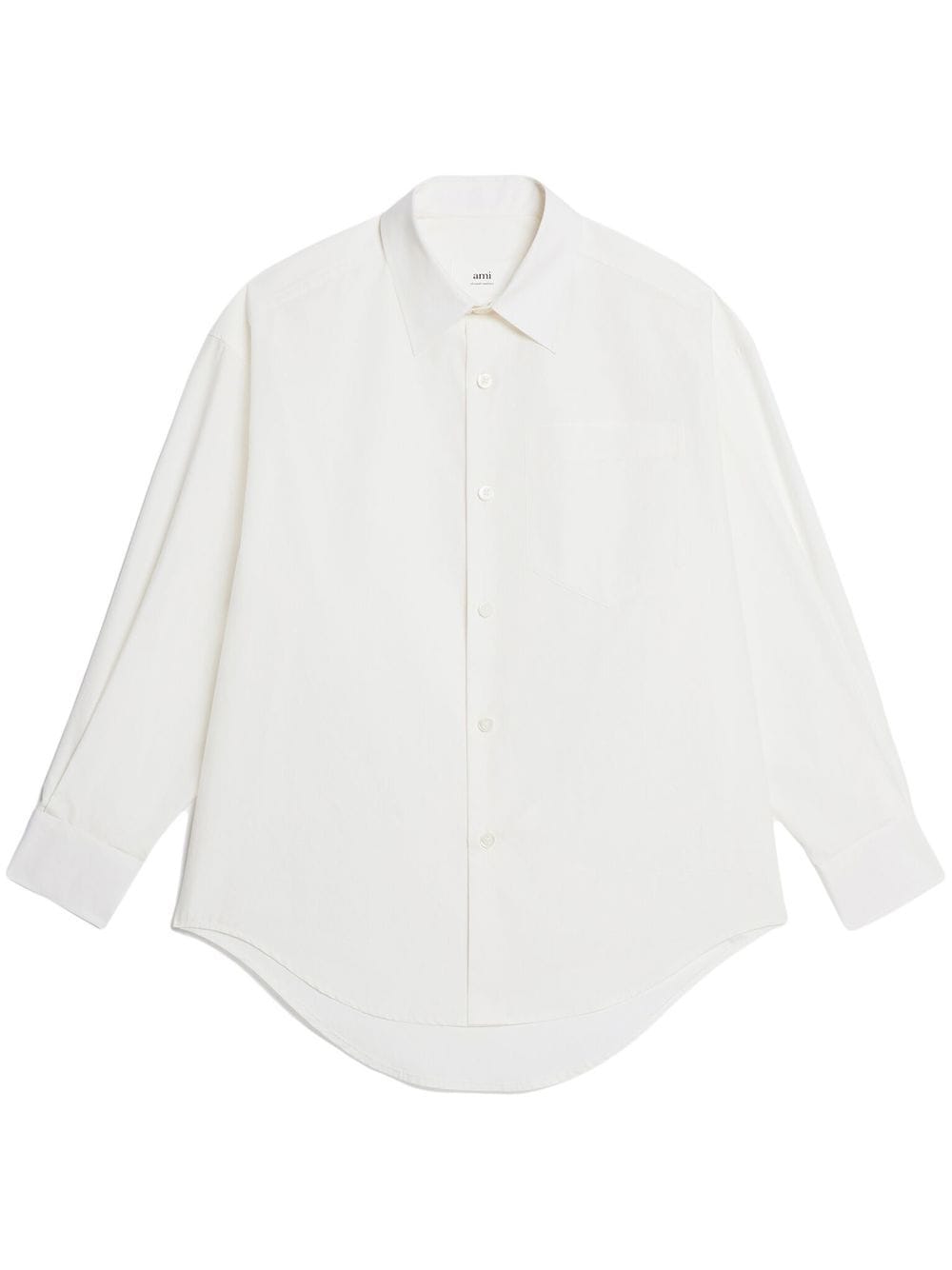 AMI Paris classic button-up shirt - White von AMI Paris