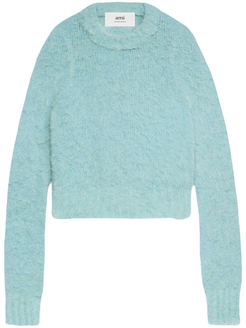 AMI Paris crew-neck jumper - Blue von AMI Paris