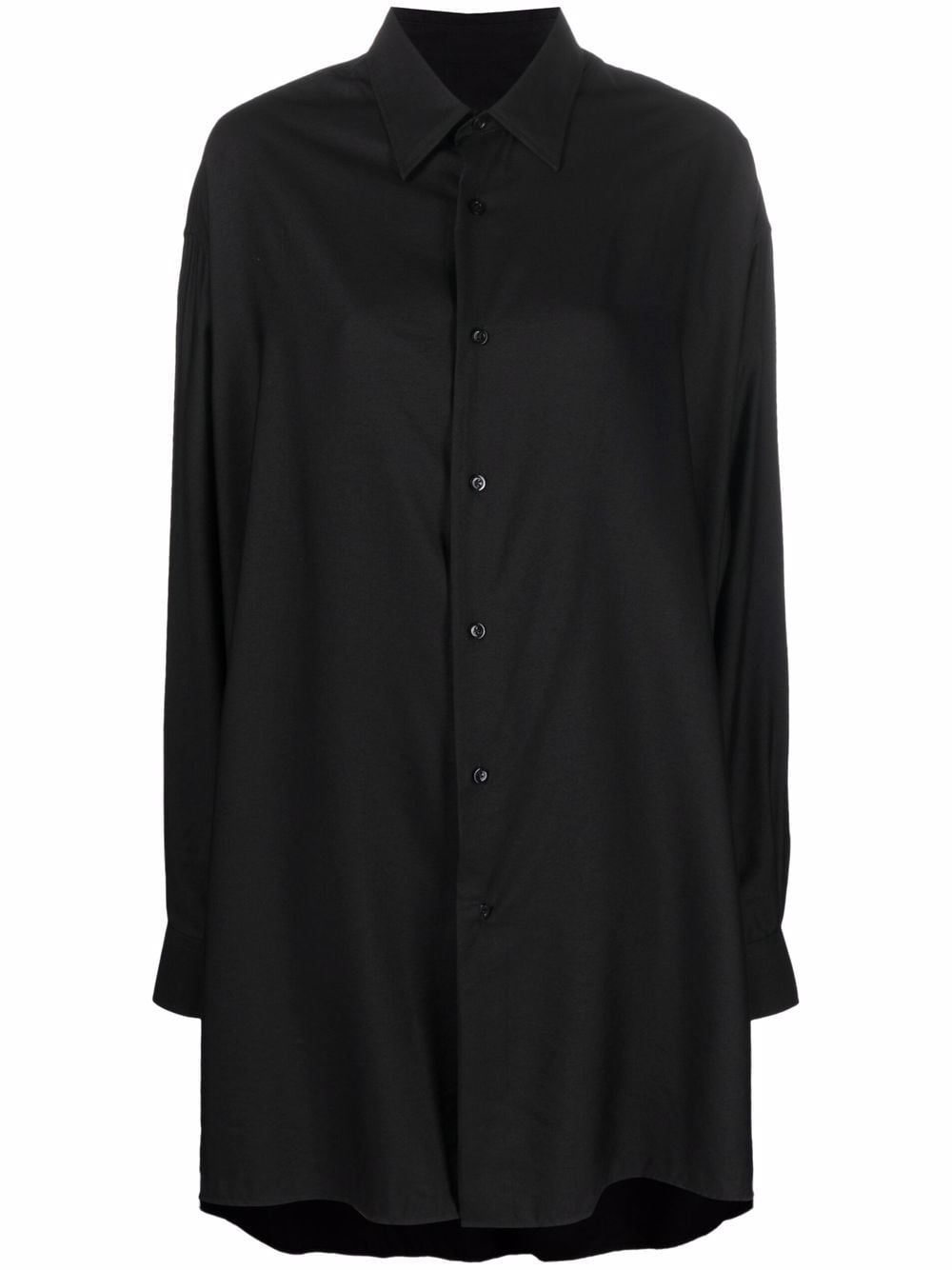 AMI Paris drop-shoulder shirtdress - Black von AMI Paris