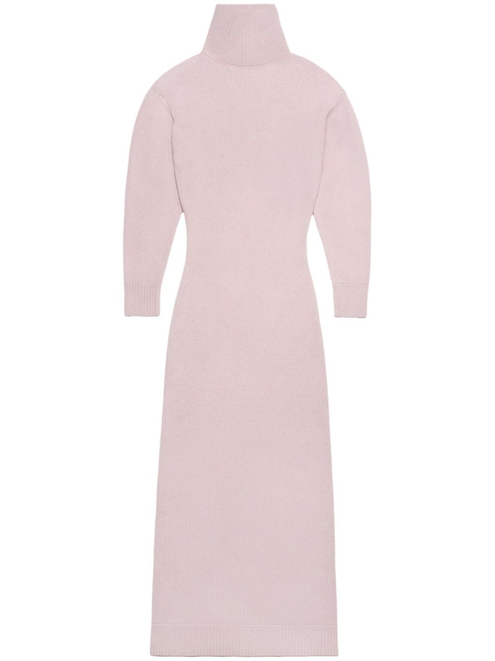 AMI Paris elbow-patch knitted maxi dress - Pink von AMI Paris