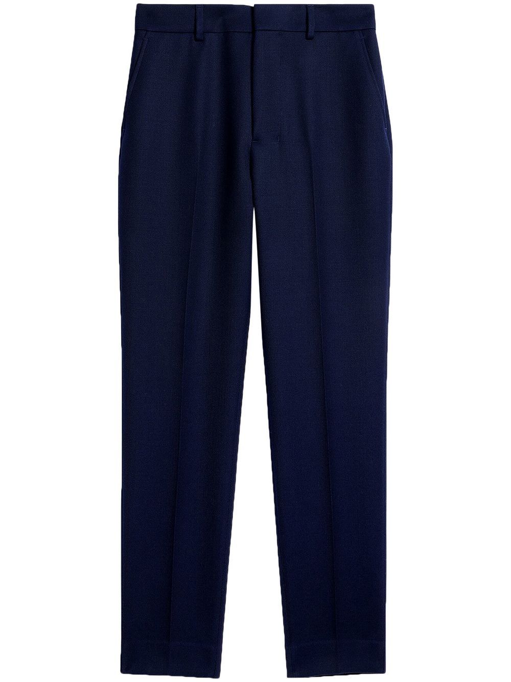 AMI Paris high-waist tailored trousers - Blue von AMI Paris