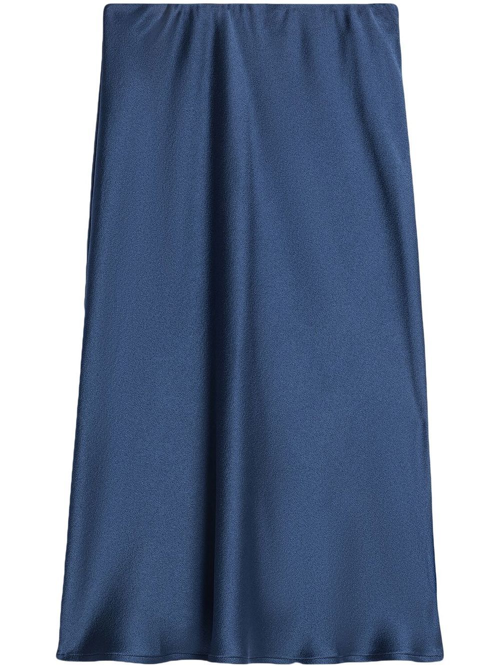 AMI Paris high-waisted satin skirt - Blue von AMI Paris