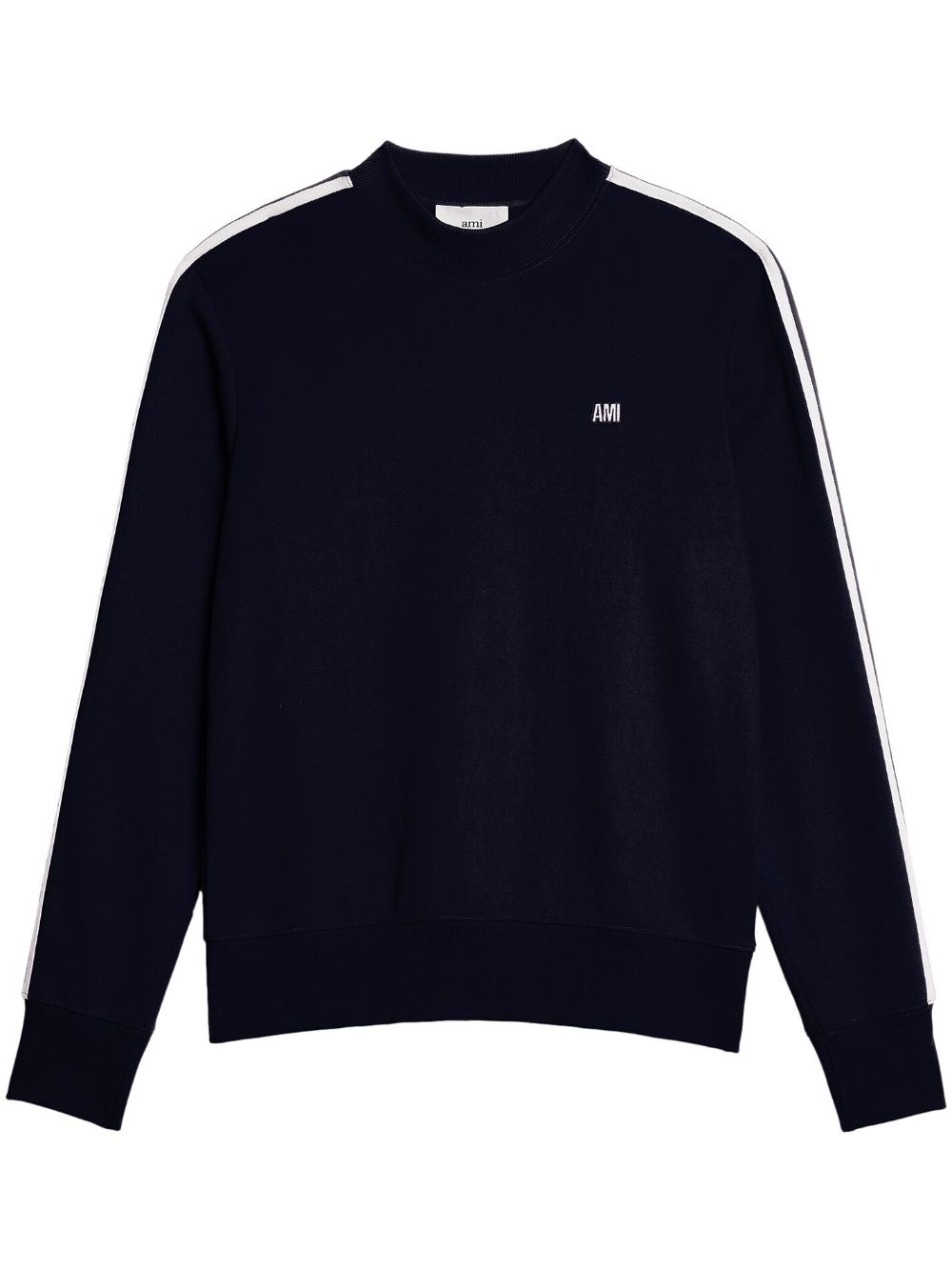 AMI Paris logo-embroidered sweatshirt - Blue von AMI Paris