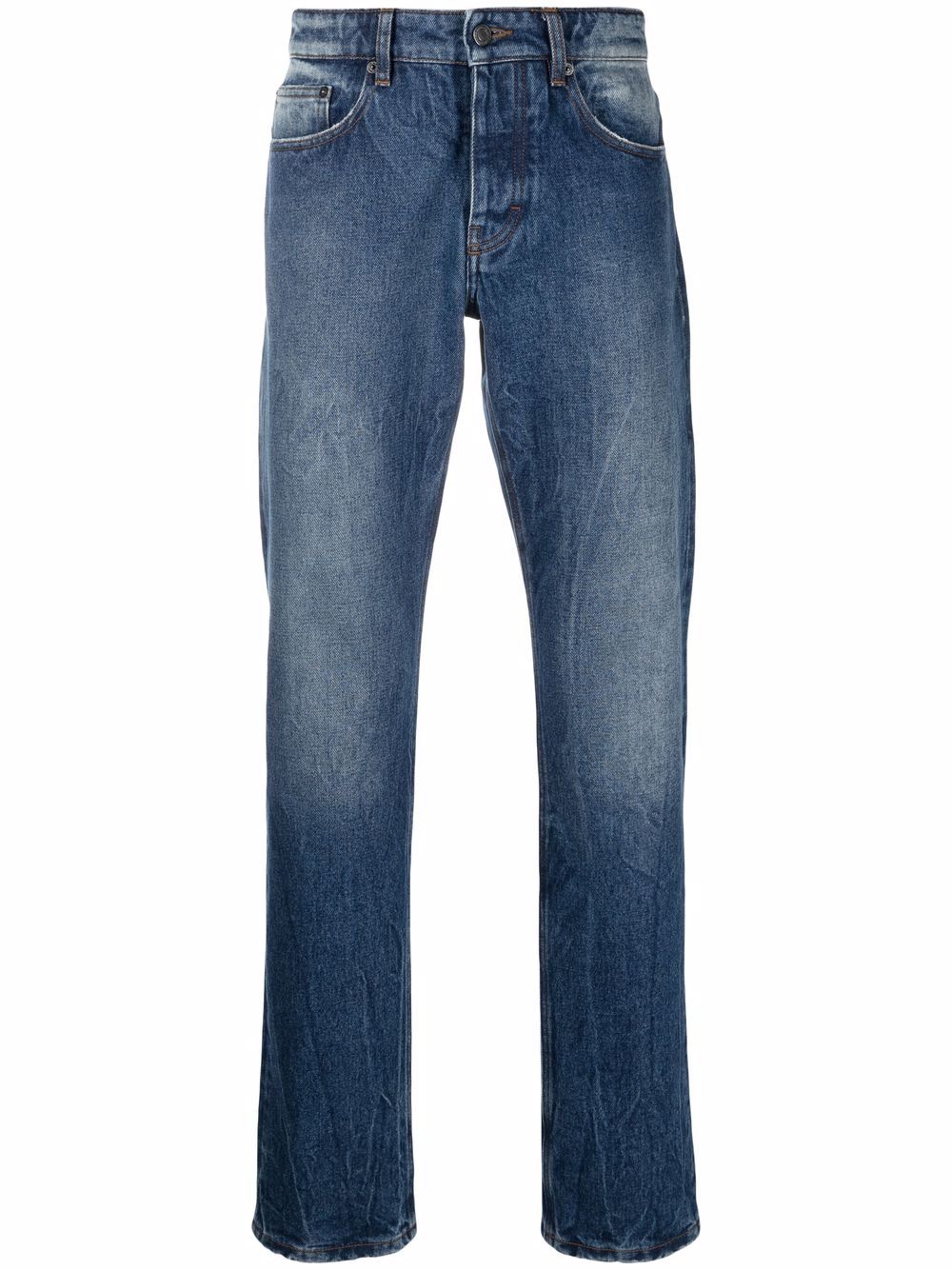 AMI Paris mid-rise slim-fit jeans - Blue von AMI Paris