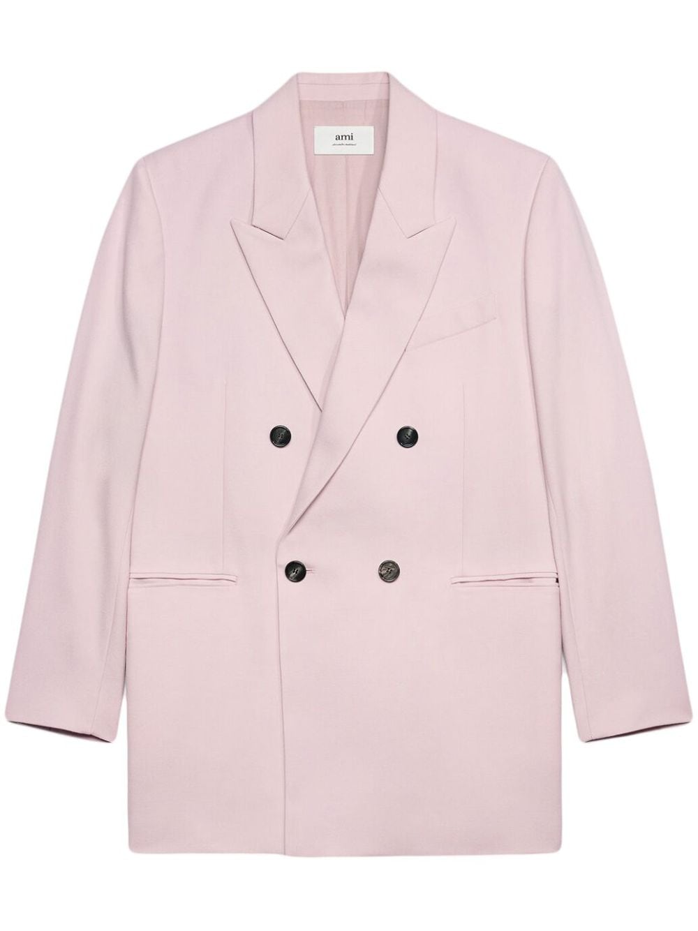 AMI Paris oversize double-breasted blazer - Pink von AMI Paris