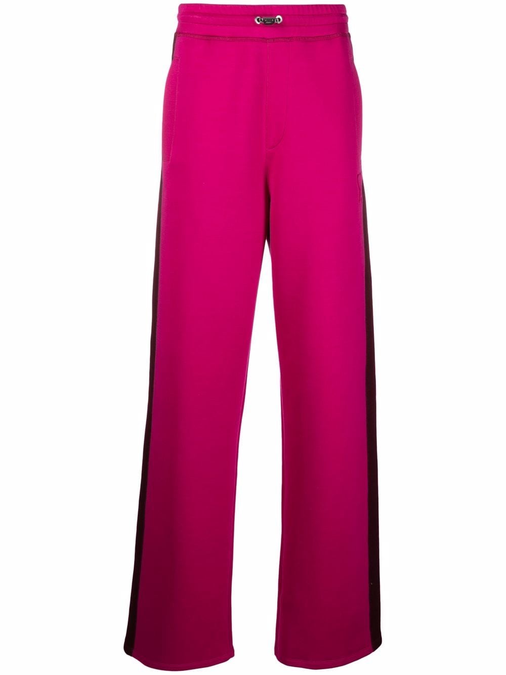 AMI Paris side-stripe track pants - Pink von AMI Paris