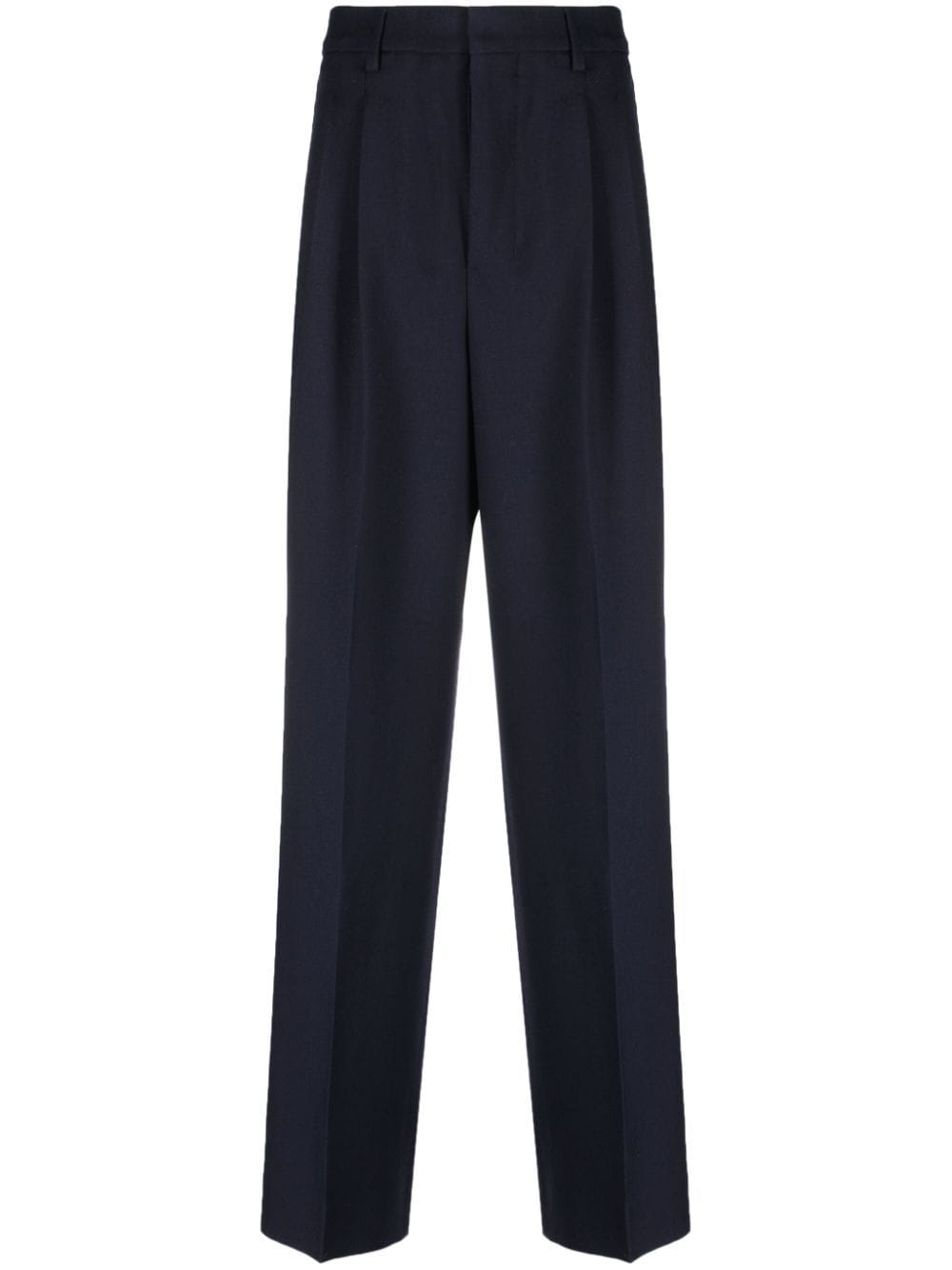 AMI Paris straight-leg tailored trousers - Blue von AMI Paris