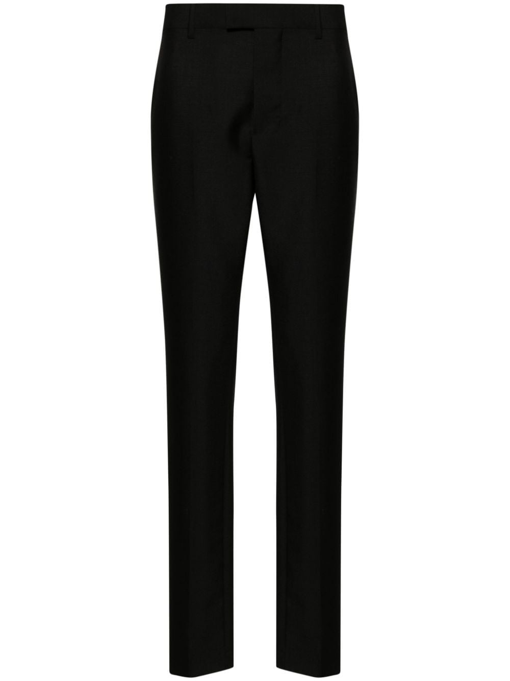 AMI Paris tailored slim-fit trousers - 001 BLACK von AMI Paris