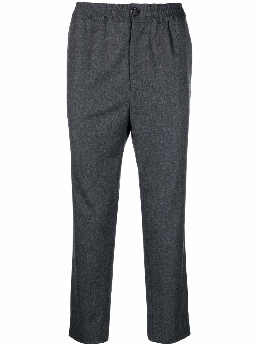 AMI Paris tailored straight-leg trousers - Grey von AMI Paris