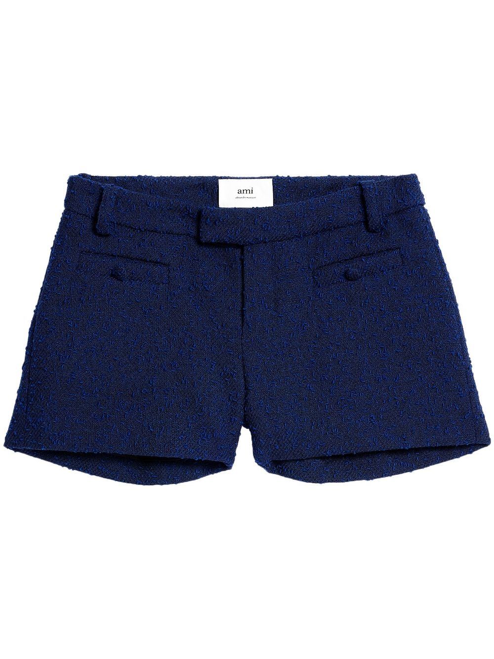 AMI Paris tweed tailored shorts - Blue von AMI Paris