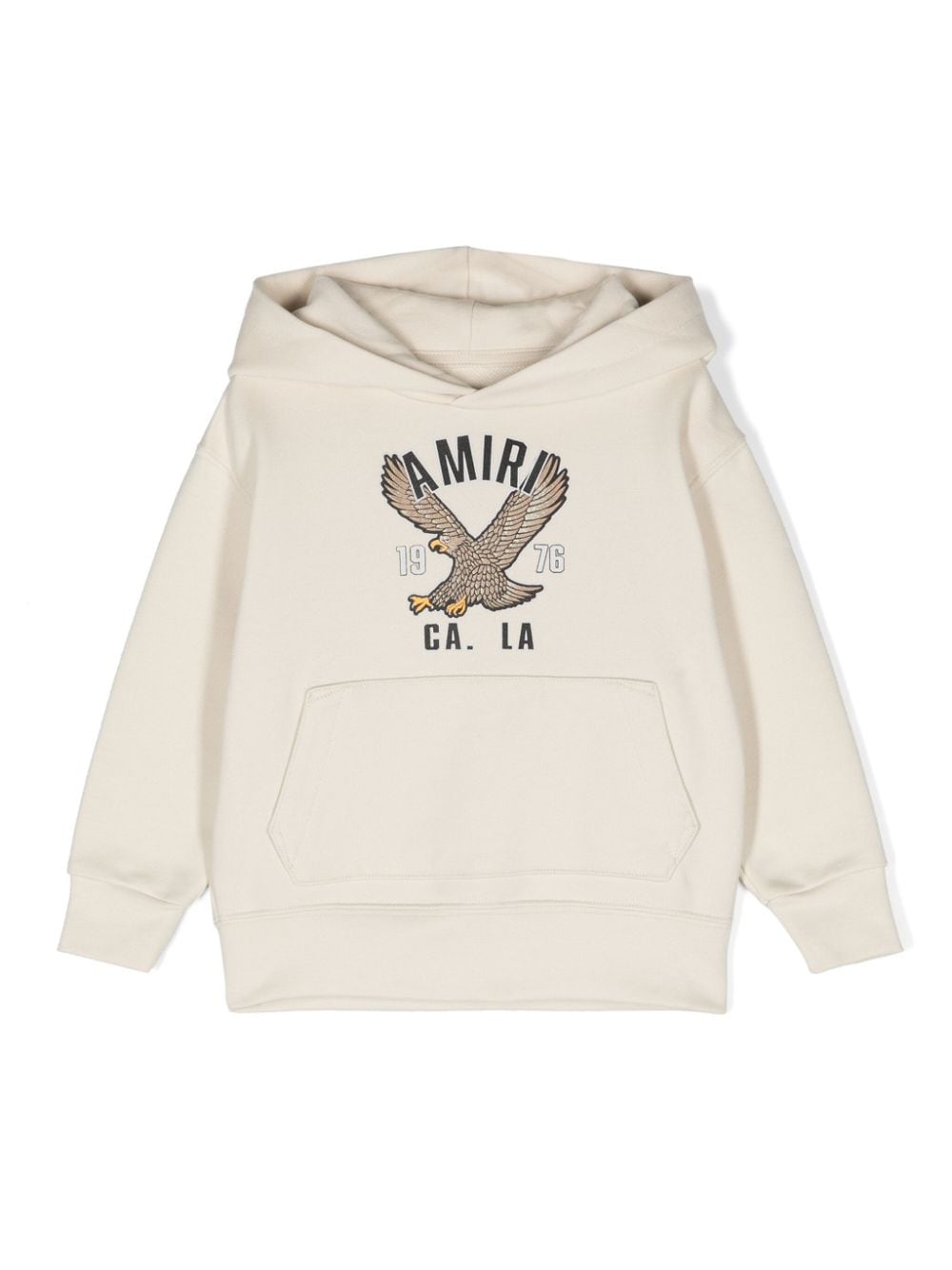 AMIRI KIDS Eagle logo-print hoodie - Neutrals von AMIRI KIDS