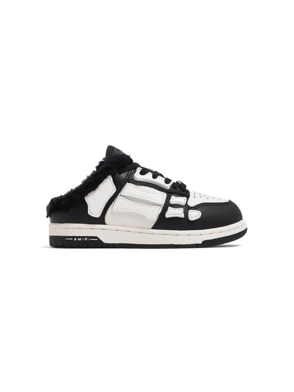 AMIRI KIDS Skel leather sneakers - Black von AMIRI KIDS