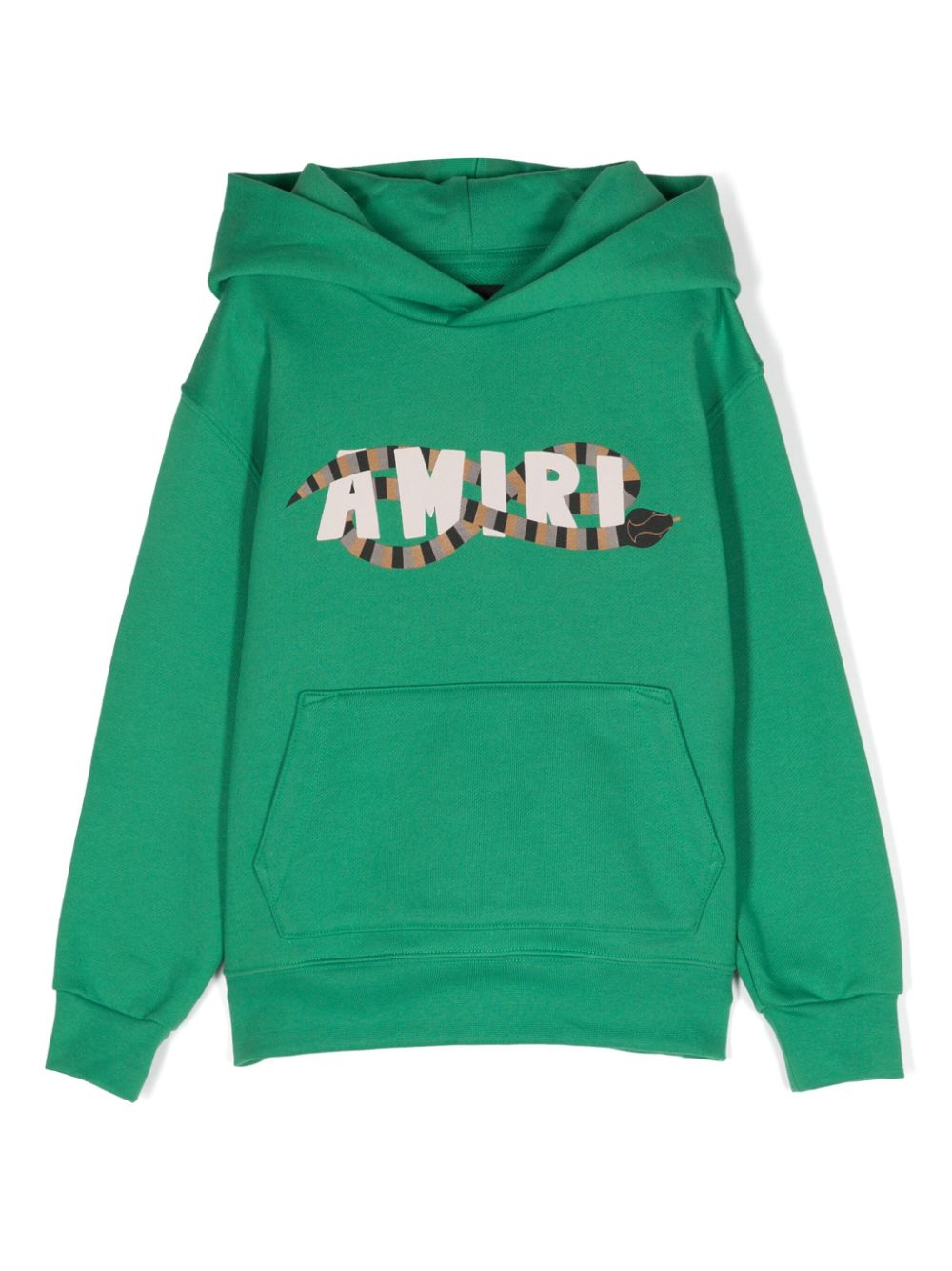 AMIRI KIDS Snake cotton hoodie - Green von AMIRI KIDS