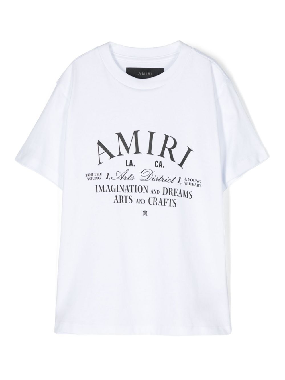 AMIRI KIDS logo-print cotton T-shirt - White von AMIRI KIDS